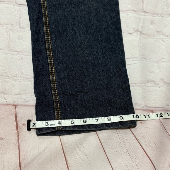 EARL JEANS straight fit dark wash denim women’s pants in size 12 western EUC - Picture 3 of 13